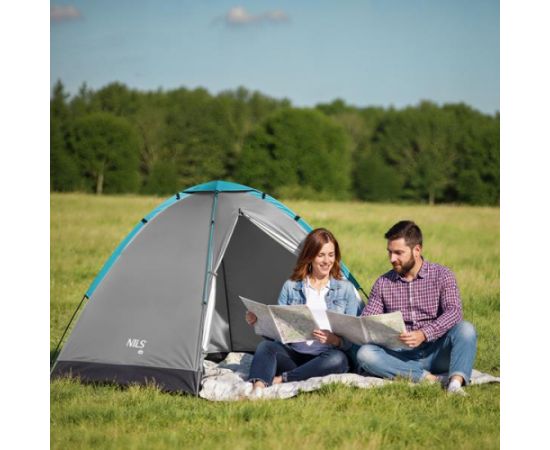Telts NC3021 CAMPING TENT GRAY NILS CAMP