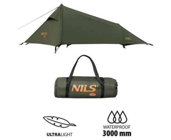 Telts NC2502 TENT ULTRA LIGHT SKYAIR 2 GREEN NILS CAMP