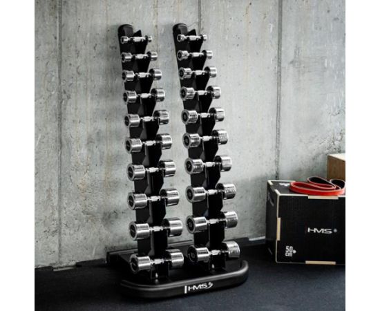 Statīvs hantelēm STR37 VERTICAL DUMBBELL RACK HMS