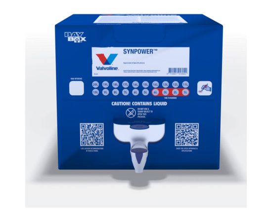 Motoreļļa Synpower ENV C2 0W3 20L BiB, Valvoline