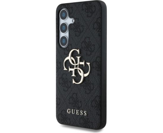 Guess HC 4G PU Big Logo Case Aizsargapvalks priekš  Samsung Galaxy S25