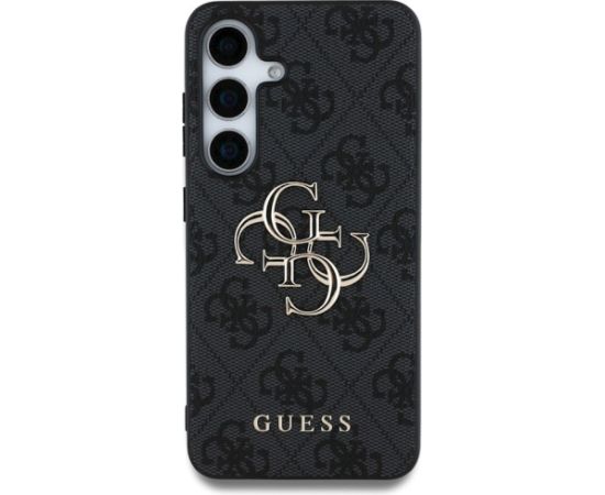 Guess HC 4G PU Big Logo Case Aizsargapvalks priekš  Samsung Galaxy S25