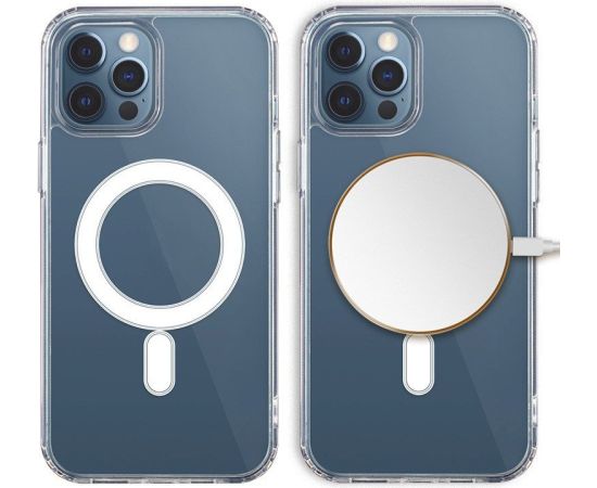 Mocco Anti Shock 1.5 mm Mag Case Aizmugurējais Silikona Apvalks priekš Apple iPhone 16e