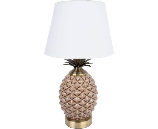 Galda lampa ANANAS H45cm, brūns