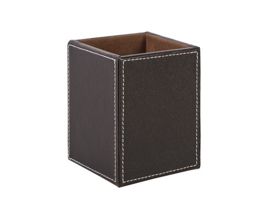 Pildspalvu turētājs WALTER 9x9xH11,5cm, tumši brūns