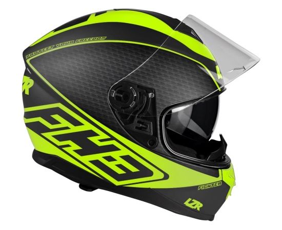 FH3 Fighter BlackYellowMatt (M) Lazer ķivere