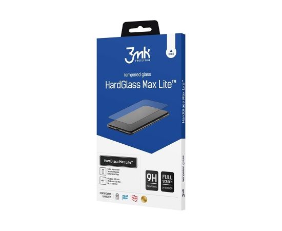 Tempered glass 3mk Hard Glass Max Lite Samsung A165 A16 4G/A166 A16 5G/A266 A26 5G black