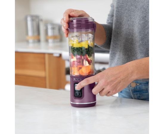 Ninja BC151EUPR pārnēsājams kokteiļu blenderis 0.5L violets