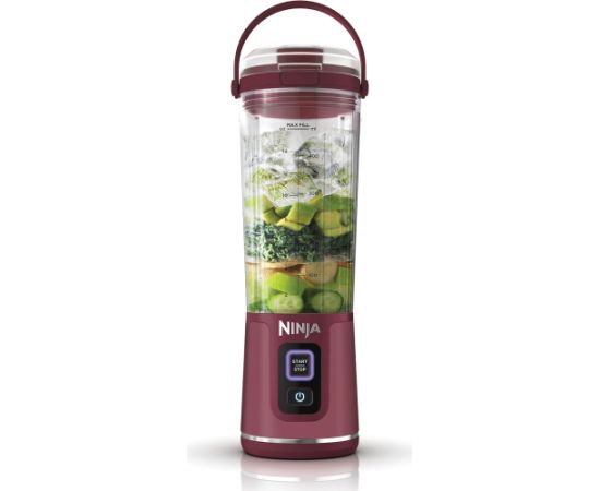 Ninja BC151EUCR pārnēsājams kokteiļu blenderis 0.5L sarkans
