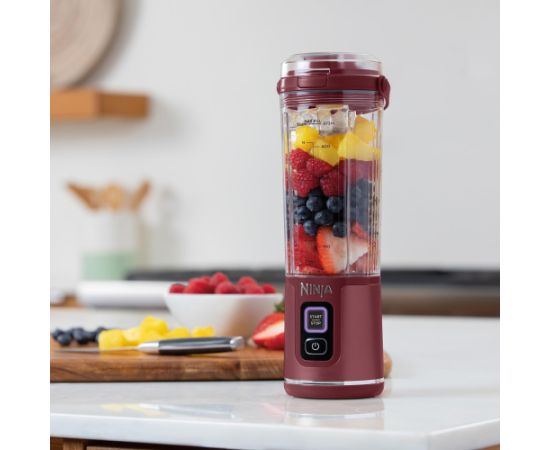 Ninja BC151EUCR pārnēsājams kokteiļu blenderis 0.5L sarkans