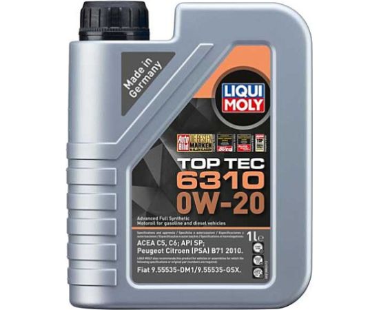 Liqui moly Top Tec 6310 0W20 1l