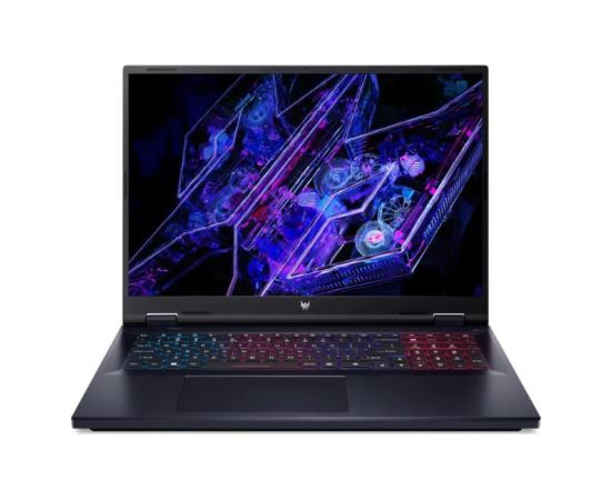 Notebook ACER Predator Helios Neo PHN18-71-78QM CPU  Core i7 i7-14650HX 2200 MHz 18" 1920x1200 RAM 16GB DDR5 5600 MHz SSD 512GB NVIDIA GeForce RTX 4060 8GB ENG Card Reader Micro SD Windows 11 Home Black 3.4 kg NH.QR6EL.001