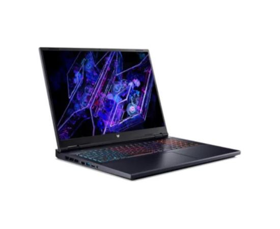Notebook ACER Predator Helios Neo PHN18-71-78QM CPU  Core i7 i7-14650HX 2200 MHz 18" 1920x1200 RAM 16GB DDR5 5600 MHz SSD 512GB NVIDIA GeForce RTX 4060 8GB ENG Card Reader Micro SD Windows 11 Home Black 3.4 kg NH.QR6EL.001