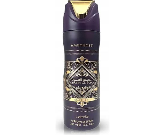 LATTAFA Badee Al Oud Amethyst DEO spray 200ml