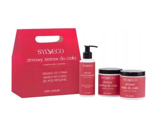 Dove SYLVECO ZIEMAS ĶERMEŅA KOMPLEKTS AR ĶIRŠU SKRUBJA SVIESTA GELU 100% DABĪGS
