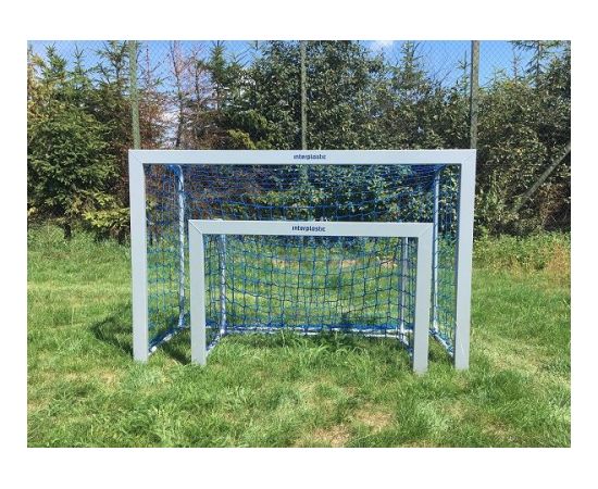 Interplastic Bramka do piłki nożnej 120x80 cm składana (00693)