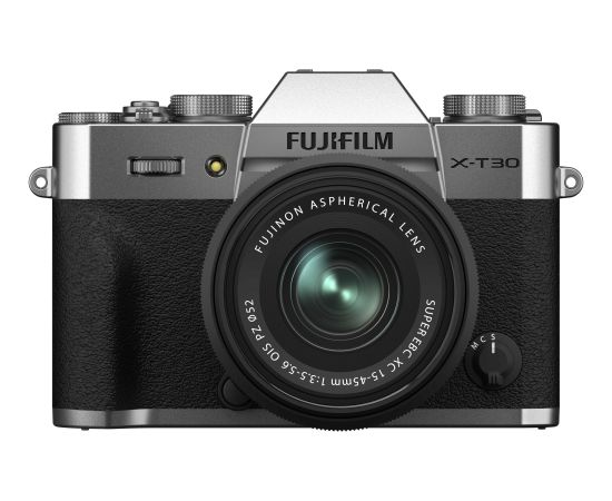 Fujifilm X-T30 II + 15-45mm Kit, silver