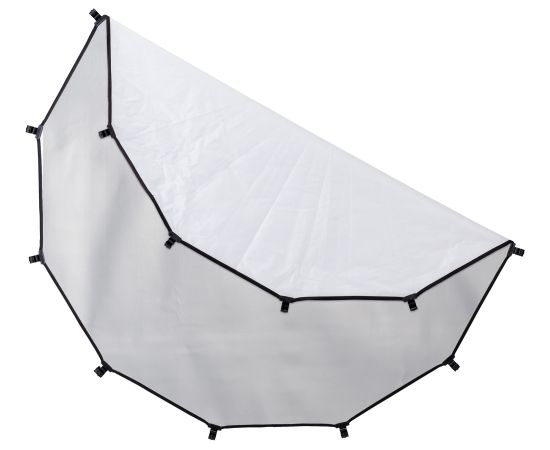 Manfrotto reflector cover HaloCompact Plus 98cm, silver/white
