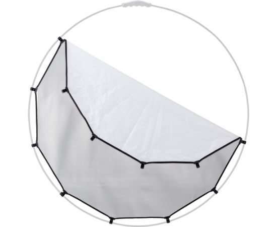 Manfrotto reflector cover HaloCompact Plus 98cm, silver/white