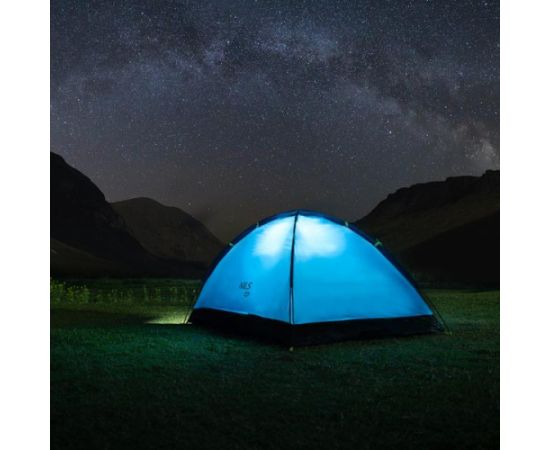 Telts NC6033 CAMPING TENTGRAY- LIGHT GREY BLUE NIGHTFALL NILS CAMP