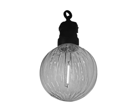 Party lights TWINKY 10-LED bulbs / 4,5m, warm white light