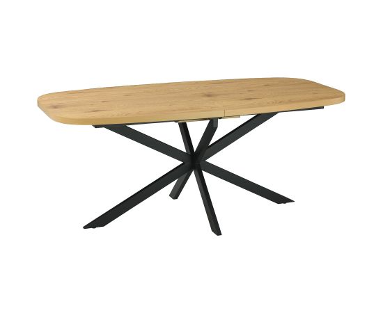 Dining table RAMONA 180/220x90xH75cm, light wood