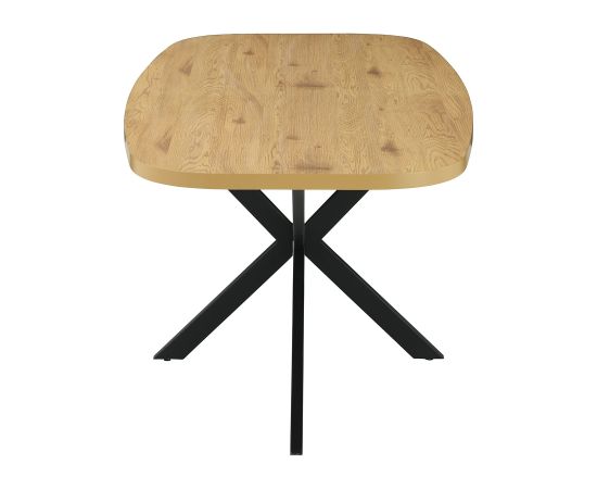 Dining table RAMONA 180/220x90xH75cm, light wood