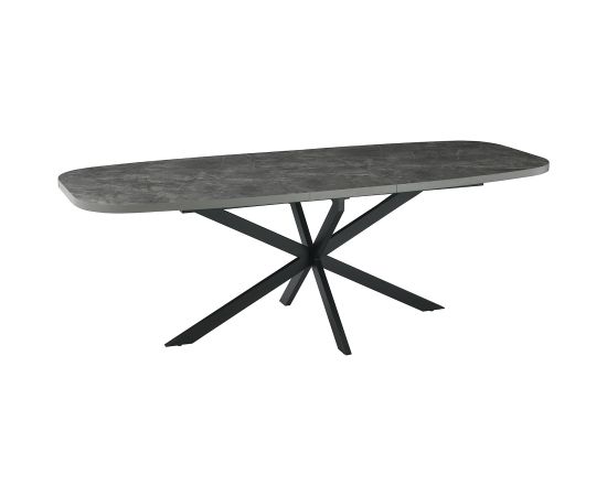Dining table RAMONA 180/220x90xH75cm, concrete