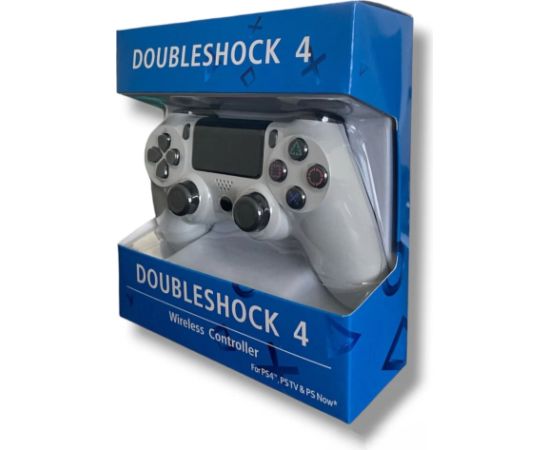 Goodbuy Doubleshock bluetooth džojistiks PS4 (PRO | SLIM) | iOS | Android | PC | Smart TV balts