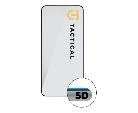 Tactical Glass Shield 5D aizsargstikls priekš Samsung Galaxy A36 melns