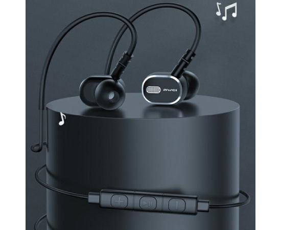 AWEI słuchawki stereo TC-6 USB-C czarny|black