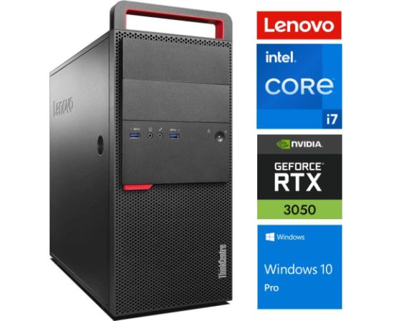 Lenovo M800 Tower i7-6700 16GB 1TB SSD RTX3050 6GB WIN10Pro