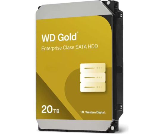 Dysk twardy HDD WD Gold 20TB 3,5" SATA WD203KRYZ