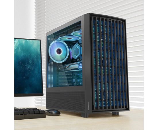 MODECOM  BREEZE ARGB Flow MIDI USB 3.0 X 2 CYPE-C computer case
