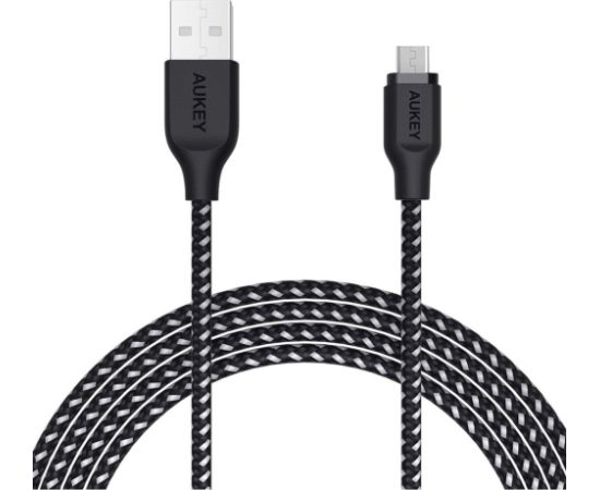 AUKEY CABLE USB-A - MICROUSB 2.0, QC 12W, 2M