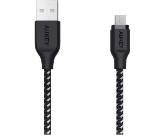 AUKEY CABLE USB-A - MICROUSB 2.0, QC 12W, 2M