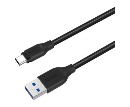 AUKEY CABLE USB-A - USB-C,5GBPS, QC 15W,BRAIDED,2M