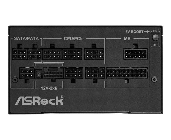 Asrock Phantom Gaming PG-1000G power supply unit 750 W 20+4 pin ATX ATX Black