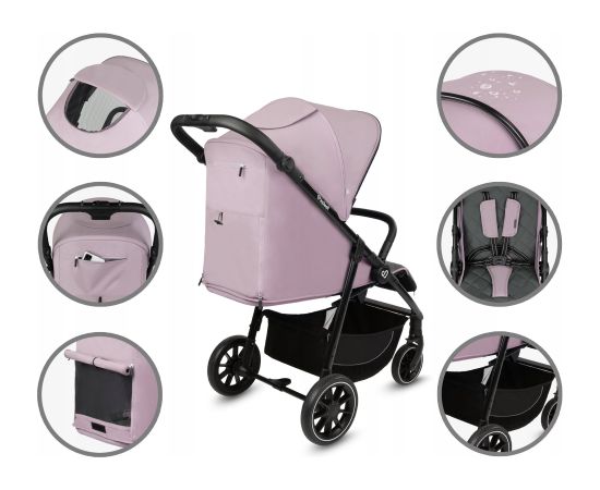 KIDWELL WÓZEK SPACEROWY ENZO PINK 5906601700538