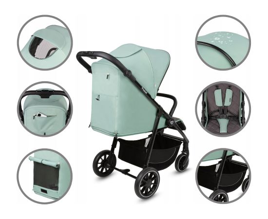 KIDWELL WÓZEK SPACEROWY ENZO GREEN 5906601700545
