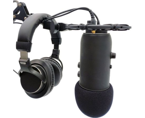 MOZOS SHM4 kosz antywibracyjny do mikrofonu 5/8" blue yeti