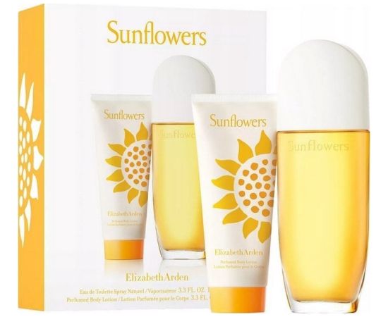 Elizabeth Arden Sunflowers Set Elizabeth Arden: Sunflowers, Perfumed, Day & Night, Body Lotion, 100 ml + Sunflowers, Eau De Toilette, For Women, 100 ml For Women