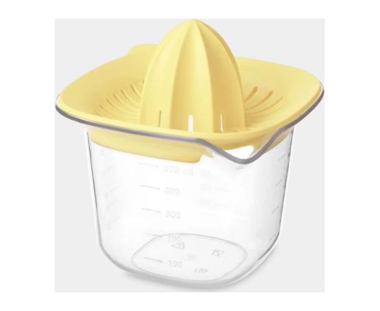 BRABANTIA 122040 citrusspiede ar trauku 0,5L Vanilla Yellow