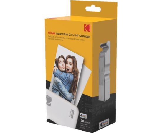 Kodak ink + photo paper 2.1x3.4" 30 sheets