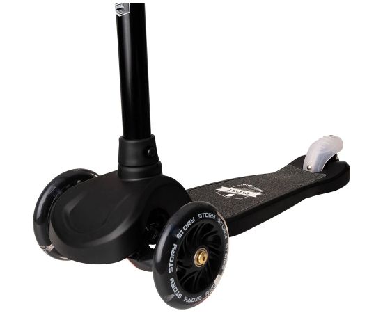 Story Mini LED trīsriteņu skrejritenis Black