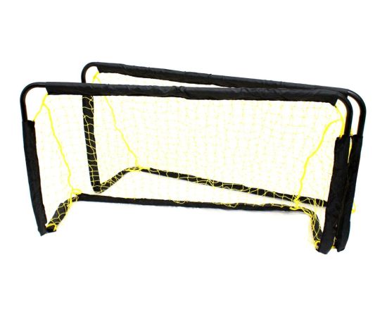 2 FUTBOLA VĀRTU KOMPLEKTS AR TĪKLU 120x70x40CM ENERO