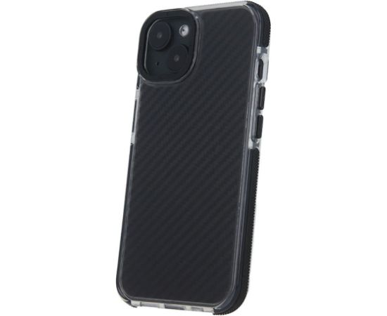 Mocco Acrylic Carbon Back Case Aizsargapvalks priekš Samsung Galaxy S25 Edge