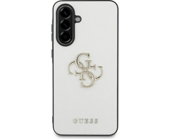 Guess Grained Big 4G Logo Small Classic Logo Case Aizsargapvalks priekš Samsung Galaxy A56 5G