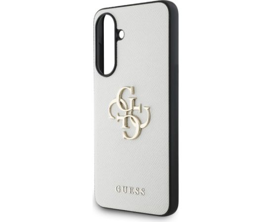 Guess Grained Big 4G Logo Small Classic Logo Case Aizsargapvalks priekš Samsung Galaxy A56 5G