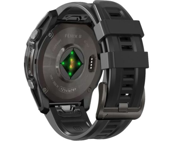 TECH-PROTECT SILIKONS GARMIN FENIX 5 | 6 | 6 PRO | 7 | 8 (47 MM) | E MELNS